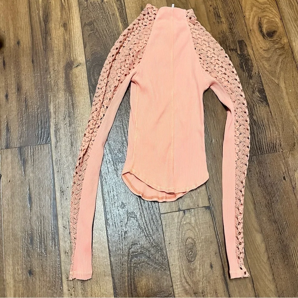 Free People Clemente Top Winter Coral XS I
